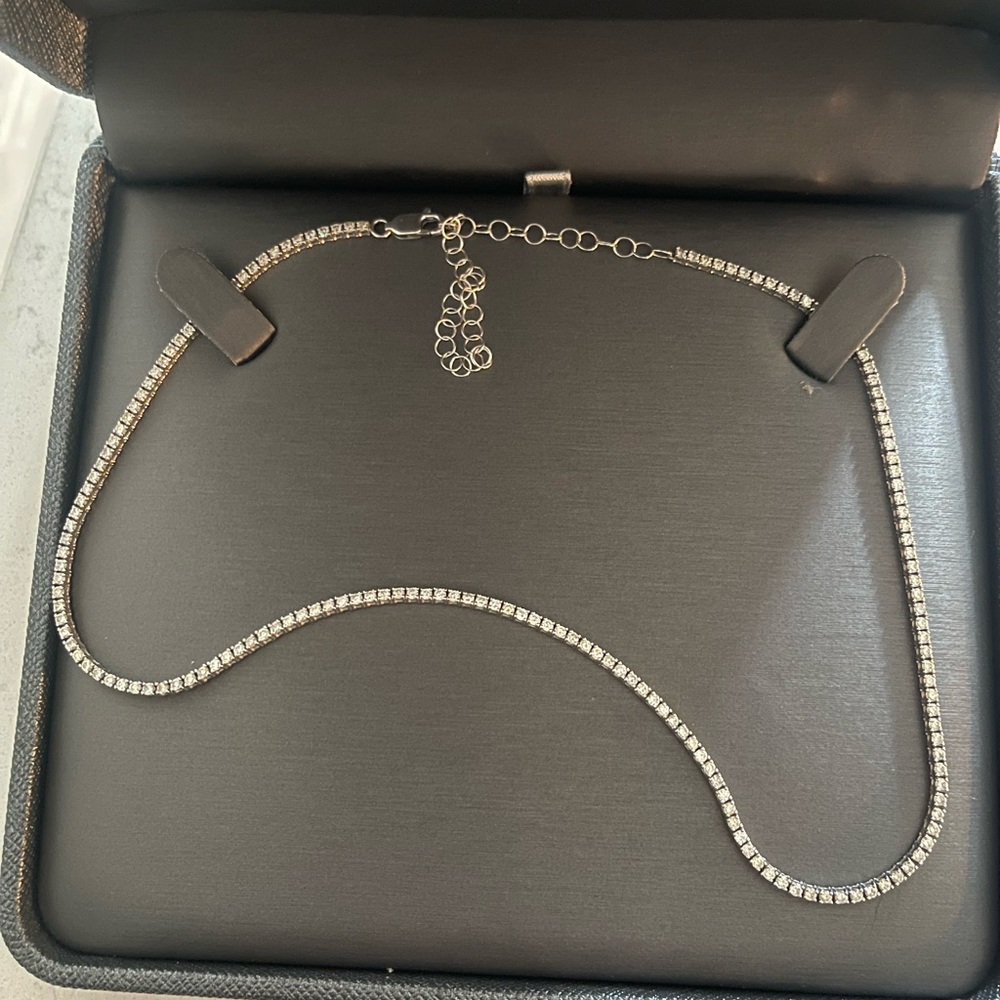 3 Carat Diamond Tennis Necklace